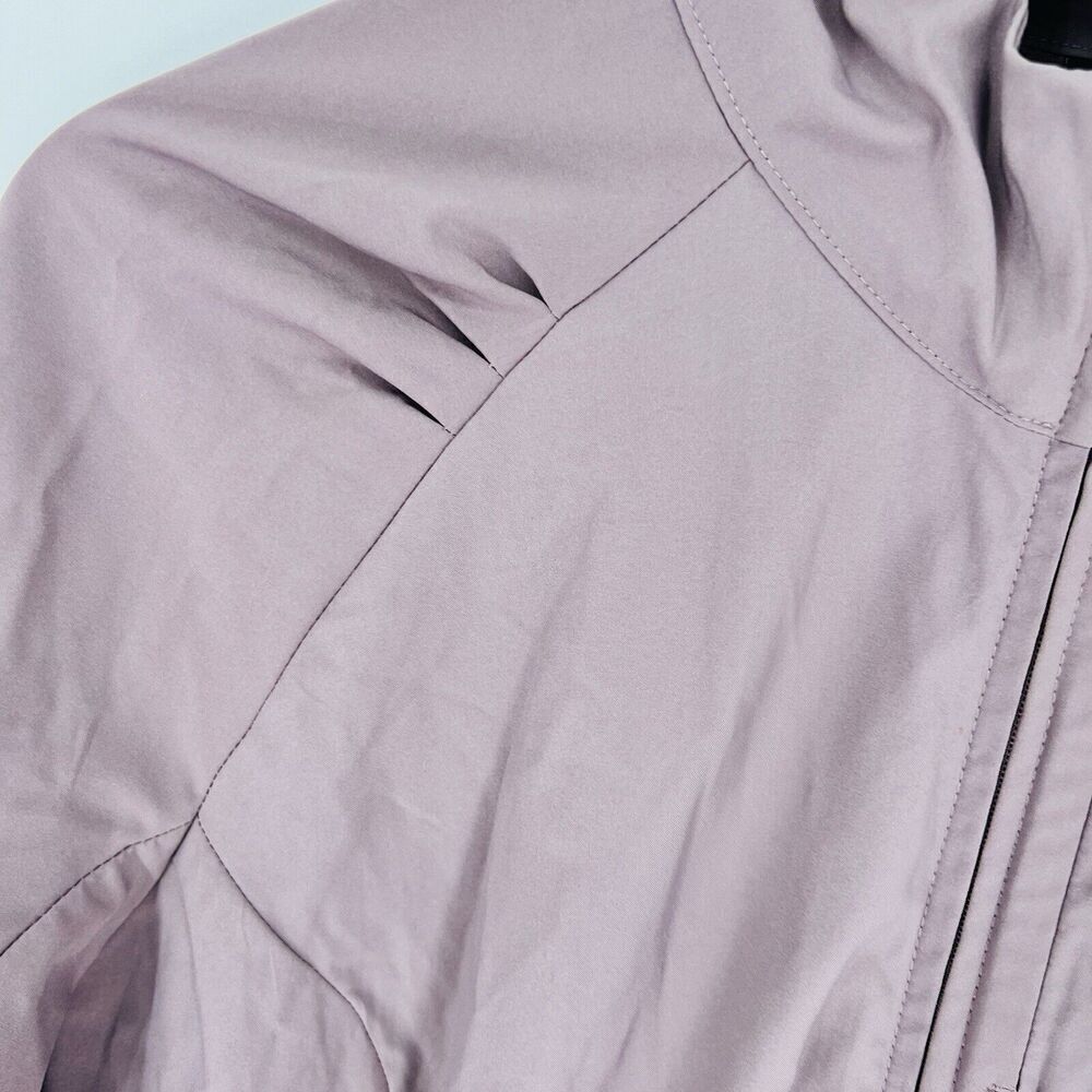REI Co-op Purple Pleated Full Zip Jacket Women’s Size Large - Picture 3 of 4